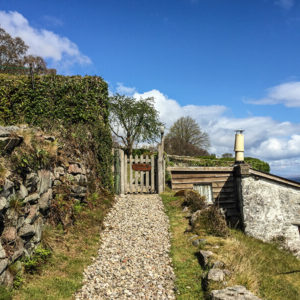 Bluebell Holiday Cottage Approach Path