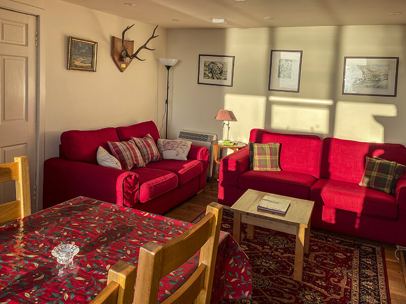 Bluebell Holiday Cottage Sitting Room in Dining Room Sofas