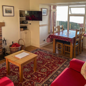 Bluebell Holiday Cottage Sitting Room in Dining Room Table