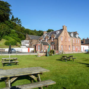 Corrie Hotel on the Isle of Arran