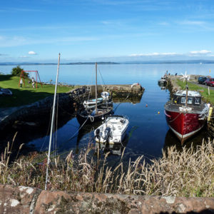 View of Corrie Port Isle of Arran
